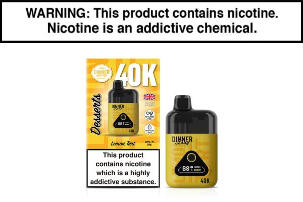 Dinner Lady Desserts 40K Disposable Vape 40,000 Puffs - Image 4