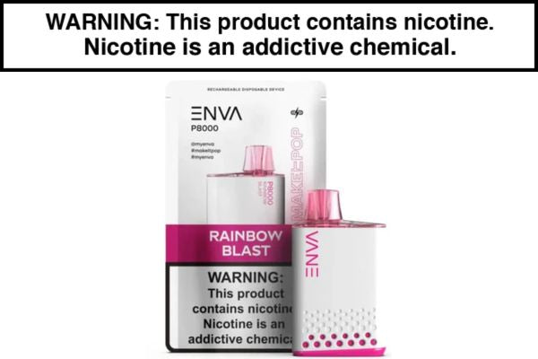 ENVA P8000 DISPOSABLE VAPE - 8000 PUFFS - Image 4
