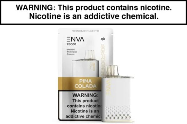 ENVA P8000 DISPOSABLE VAPE - 8000 PUFFS - Image 5