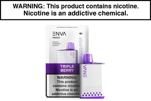 ENVA P8000 DISPOSABLE VAPE - 8000 PUFFS - Image 8