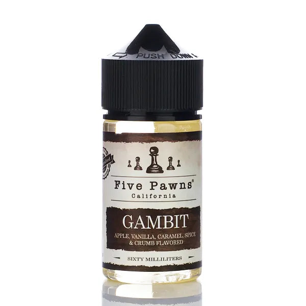 Five Pawns E-Liquid - No Nicotine Vape Juice - 60ml - Image 4
