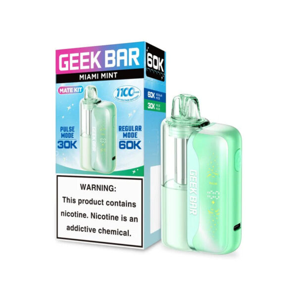 GEEK BAR MATE DISPOSABLE VAPE KIT - 60,000 PUFFS