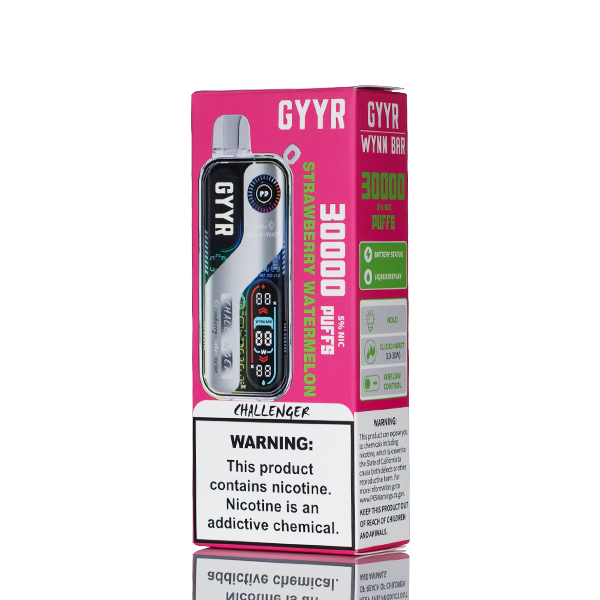 GYYR x Wynn Bar Challenger 30k Puff Disposable Vape 20ML - Image 5