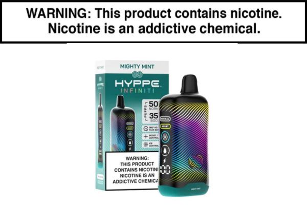 HYPPE INFINITI 50K DISPOSABLE VAPE - 50,000 PUFFS - Image 12