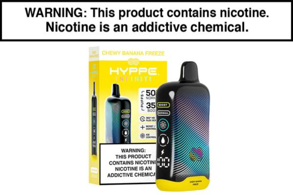 HYPPE INFINITI 50K DISPOSABLE VAPE - 50,000 PUFFS - Image 6