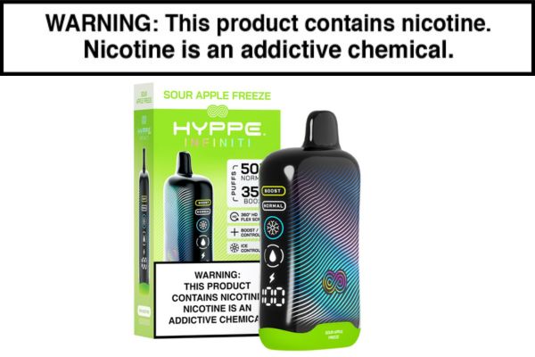 HYPPE INFINITI 50K DISPOSABLE VAPE - 50,000 PUFFS - Image 7