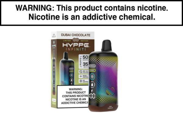 HYPPE INFINITI 50K DISPOSABLE VAPE - 50,000 PUFFS - Image 9