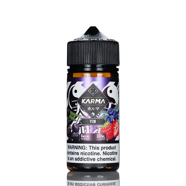 Karma E-Liquid by Sugoi - Yin - Strawberry Blueberry Smoothy - 100mL