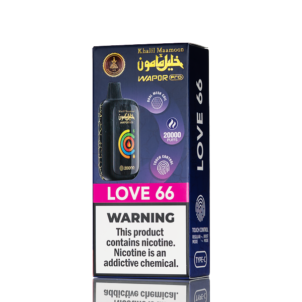 Khalil Maamoon Wapor Pro 20K Disposable Vape 20mL - Image 3