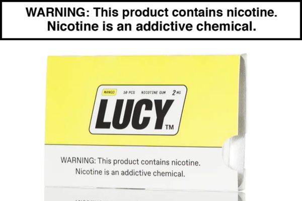 LUCY NICOTINE GUM - 10CT - Image 4