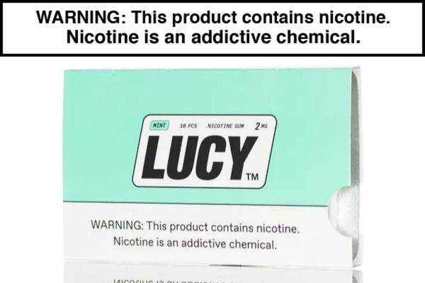 LUCY NICOTINE GUM - 10CT - Image 5