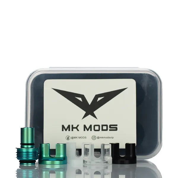 MK MODS Titanium TA Boro Integrated 4 Sleeve Drip Tip Set - Image 2