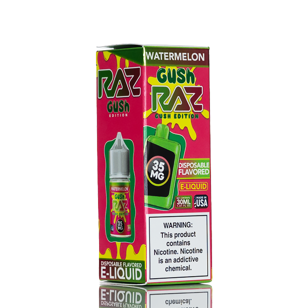 Pod Juice X RAZ Salt Nic - Watermelon Gush - 30mL - Image 3