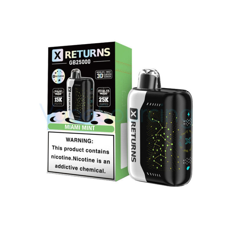 PULSE X RETURNS DISPOSABLE VAPE - 25,000 PUFFS - Image 10