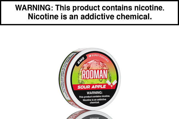 Rodman Sour Burst Nicotine Pouches - 15ct - Image 3