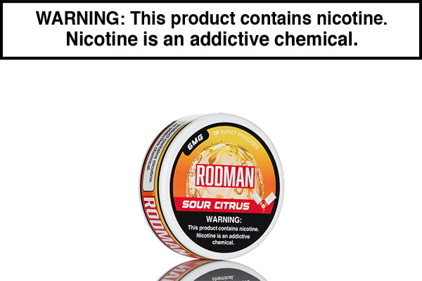 Rodman Sour Burst Nicotine Pouches - 15ct - Image 4