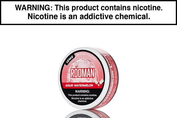 Rodman Sour Burst Nicotine Pouches - 15ct - Image 10