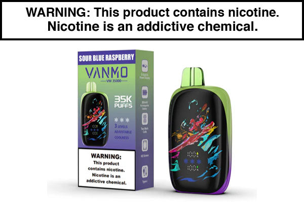 VANMO VM35K DISPOSABLE VAPE - 35,000 PUFFS - Image 9